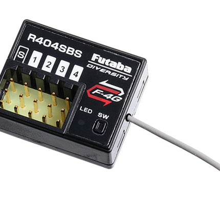 Futaba 01004408-1 10PX 10-Channel 2.4GHz T-FHSS Radio System w/R404SBS Receiver