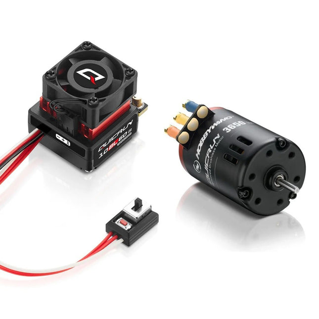 Hobbywing Quicrun 10BL60 SD G2 ESC & QR3650 SD 10.5T G2 Motor Combo (2S)
