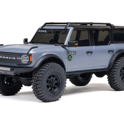 Axial SCX30 Ford Bronco 1/30 4WD RTR Scale Mini Crawler Grey AXI2048T2