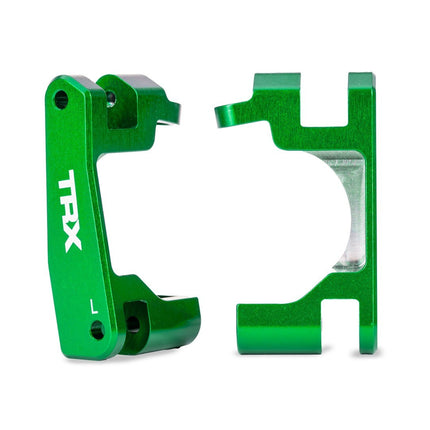 Traxxas 9063-GRN Aluminum Green Caster Blocks (L&R) TRA9063GRN