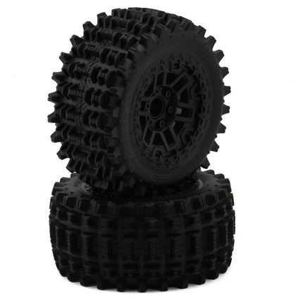 JConcepts Magma 2.8" Pre-Mounted Tires (2) (Platinum) JCO412239812