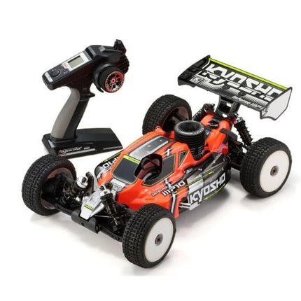 Kyosho Inferno MP10 GP Readyset 1/8 4WD Nitro Buggy Red KE21V Engine KYO33025T1S