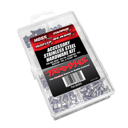 Traxxas Stainless Steel Hardware Kit 4x4 Complete TRA6787X