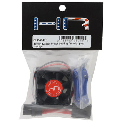 Hot Racing 40mm Twister Motor Cooling Fan w/Plug for Traxxas Sledge SLG404TF