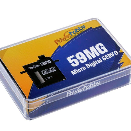 PowerHobby 59MG High Speed Micro Titanium Gear Servo: Axial SCX24 PH59MG