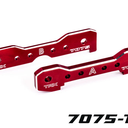 Tie Bars Front 7075-T6 Aluminum Red-Anodized Sledge TRA9629R