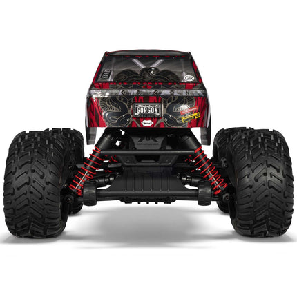 Arrma Gorgon 223S 1/10 RTR Brushless 2WD Monster Truck (Red) ARA3530T2