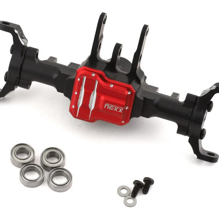NEXX Racing Aluminum Front Axle Housing for Traxxas TRX-4M (Black)