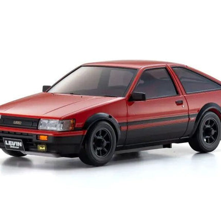 Kyosho Mini-Z AWD Readyset Toyota Corolla Levin AE86 Red/Black KYO32641RBK