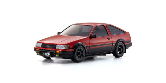 Kyosho Mini-Z AWD Readyset Toyota Corolla Levin AE86 Red/Black KYO32641RBK