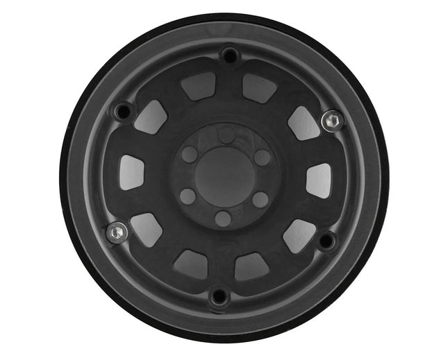 Vanquish Products KMC KM236 Tank 2.2" Beadlock Crawler Wheels Grey (2) VPS08703