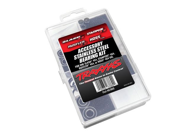 Traxxas Stainless Steel Accessory Bearing Kit 4x4 TRA6786X
