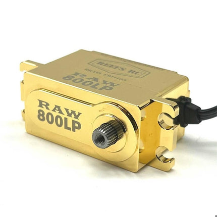 Reefs RC RAW800LP Digital WP Low Profile Brushless Servo Brass Edition REEFS160