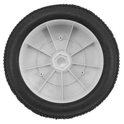 AKA EVO Impact 1/8 Truggy Pre-Mounted Tires White Soft - Long Wear 14117XRW New!