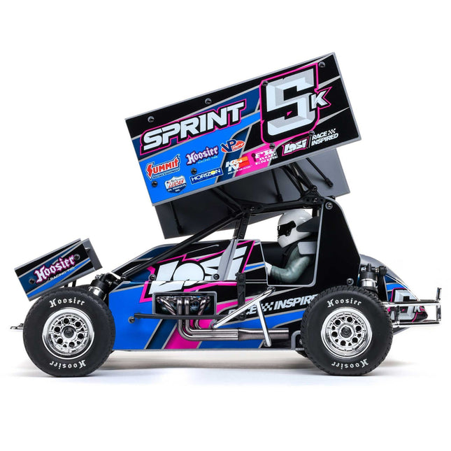 Losi 22S 1/10 Brushless 2WD RTR Sprint Car (Blue) LOS1387T1