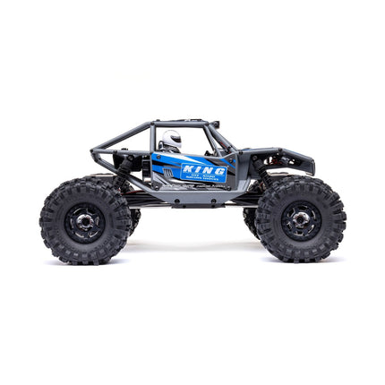 Axial 1/18 UTB18 Capra 4WS 4WD Trail Buggy RTR with Battery & Charger, Blue