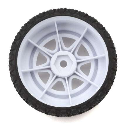Traxxas 10873-WHT Mini Rally Pre-Mounted Tires White (Soft) TRA10873-WHT