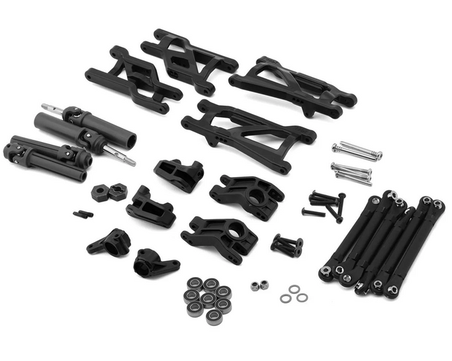 Traxxas Slash 2WD Extreme Heavy Duty Driveline & Suspension Upgrade Kit (Black)