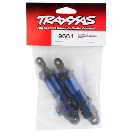Traxxas 9661 Sledge GT-Maxx Aluminum Shocks Blue Long Brand New!!
