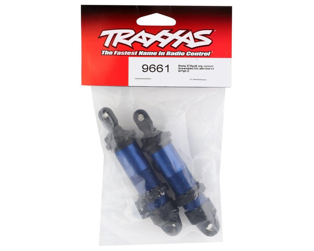 Traxxas 9661 Sledge GT-Maxx Aluminum Shocks Blue Long Brand New!!