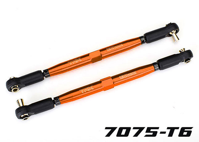 TRAXXAS TOE LINK 157MM X-MAXX ORANGE 7075-T6 ALUMINUM TRA7748ORNG