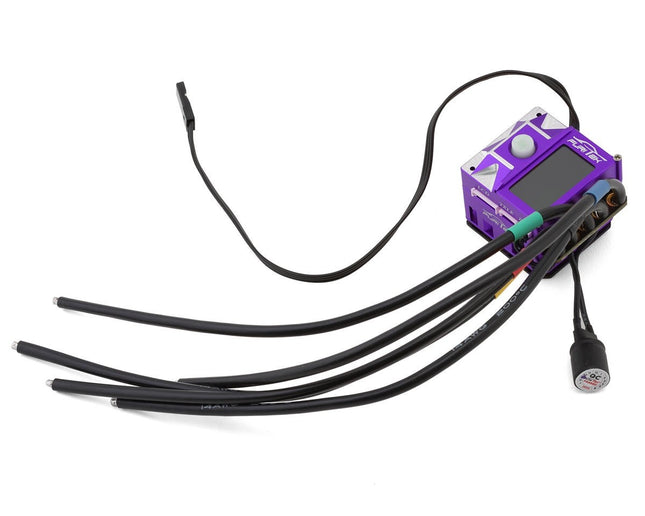 Furitek SlideTech PRO 1/10 Sensored Brushless ESC w/OLED & Internal Fan Purple