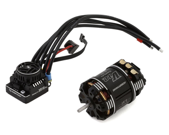Hobbywing XR10 Pro G3 Sensored Brushless ESC/V10 G3 Motor Combo (5.5T) 38020447