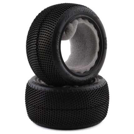 JConcepts Fuzz Bite LP 2.2" Rear Buggy Carpet Tires (2) (Pink) 3152-010