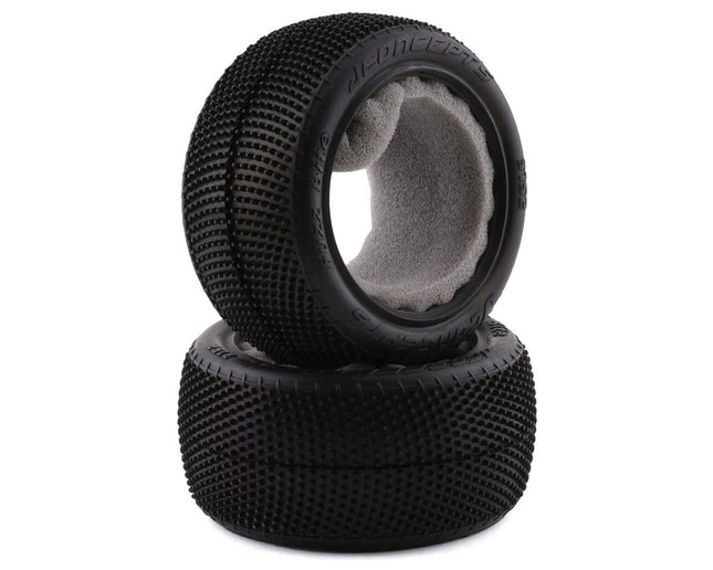 JConcepts Fuzz Bite LP 2.2" Rear Buggy Carpet Tires (2) (Pink) 3152-010