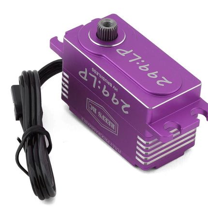 Reefs RC 299LP High Torque/Speed Brushless Low Profile Servo High Voltage Purple