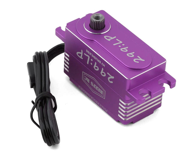 Reefs RC 299LP High Torque/Speed Brushless Low Profile Servo High Voltage Purple