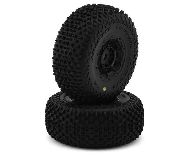 JConcepts Arrma Mojave Grom Choppers Pre-Mounted Off-Road Tires Yellow 4162-3094