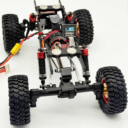Furitek Terra Comp 1/18 RTR Brushless Micro Rock Crawler (Black Flame) FUR-2727