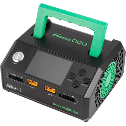 Gens Ace iMars D1000 Plus G-Tech Smart Dual AC Charger (7S/25A) (AC-1000W) 