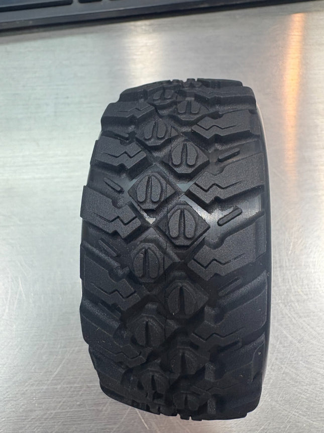 Ex-King Cobra 1/10 Glued Pre-Mounted Medium Tires For Arrma Senton 3s 4x4