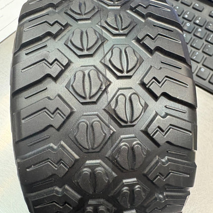 Ex-King Cobra 1/5 Monster Truck Medium Pre-Mounted Glued Tires X-Maxx