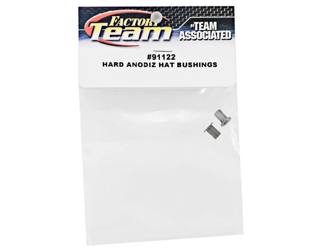 Team Associated Factory Team Hard Anodized Hat Bushing Set (2) ASC91122
