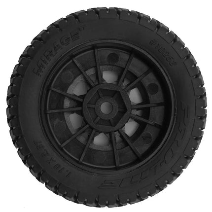 Pro-Line Mojave Grom Mirage TT Pre-Mounted Tires (Silver) (Medium) w/12mm Hex