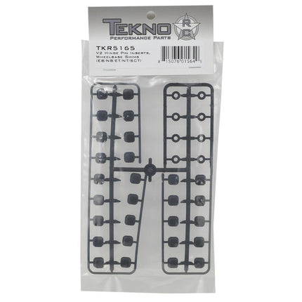 Tekno RC V2 Hinge Pin Inserts/Wheelbase Shim Set TKR5165