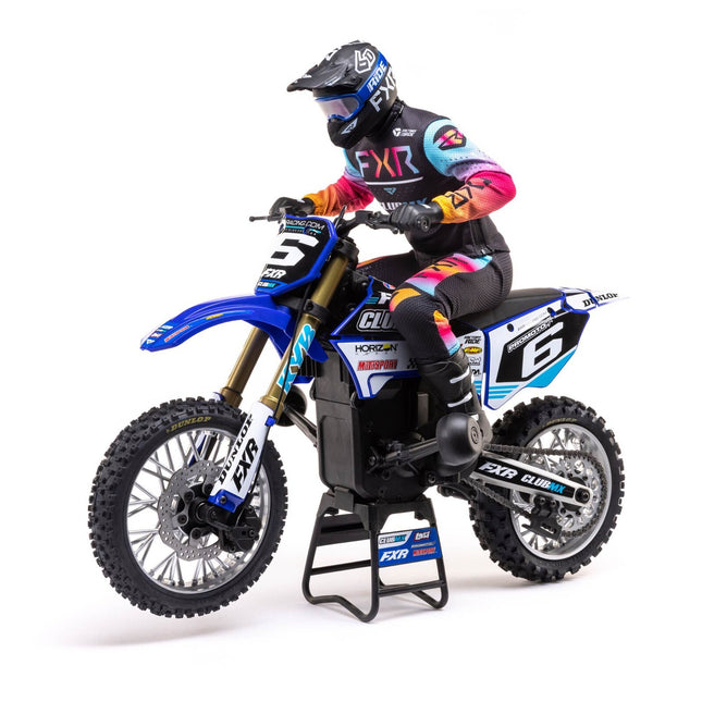 Losi Promoto-MX RTR 1/4 Brushless Dirt Bike (ClubMX) Blue LOS06000T2