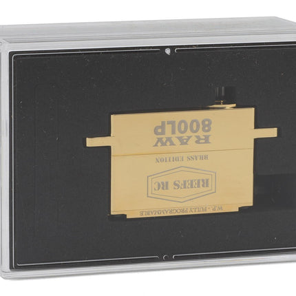 Reefs RC RAW800LP Digital WP Low Profile Brushless Servo Brass Edition REEFS160