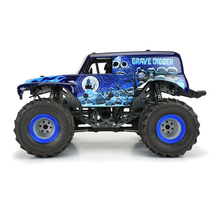 Pro-Line LMT 1/10 Grave Digger Ice Pre-Painted Body (Blue) PRO359313