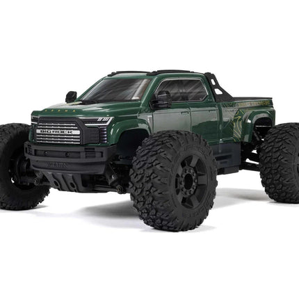 Arrma Big Rock 4X4 V4 223S DSC 1/10 RTR Brushless 4WD Monster Truck Green w/SLT3