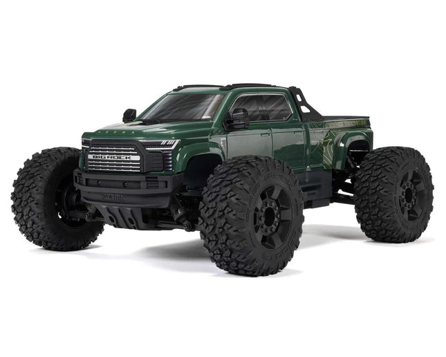Arrma Big Rock 4X4 V4 223S DSC 1/10 RTR Brushless 4WD Monster Truck Green w/SLT3