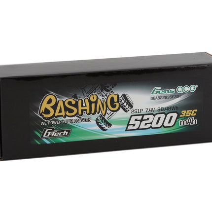 Gens Ace 2S G-Tech Smart "Bashing" LiPo Battery 35C (7.4V/5200mAh) w/EC3