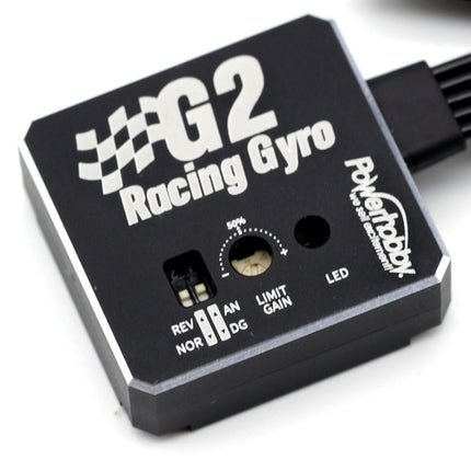 Power Hobby G2 High Stability Racing Drift Tuned R/C Gyro w/Alum Case PHBPHG2 