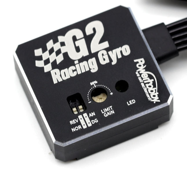 Power Hobby G2 High Stability Racing Drift Tuned R/C Gyro w/Alum Case PHBPHG2 