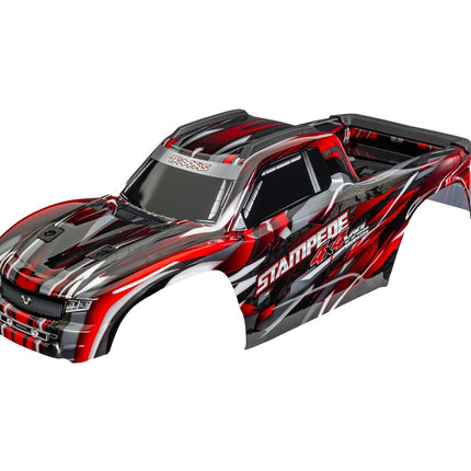 Traxxas Clipless Mount Body Stampede 4X4 VXL Brushless Red TRA9014-RED