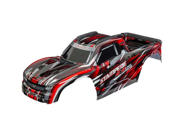 Traxxas Clipless Mount Body Stampede 4X4 VXL Brushless Red TRA9014-RED