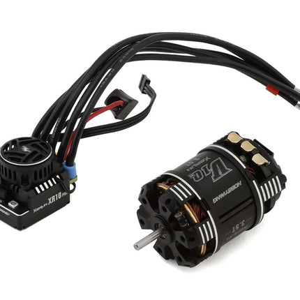 Hobbywing XR10 Pro G3 Sensored Brushless ESC/V10 G3 Motor Combo (6.5T) 38020449